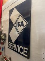 IFA Emailleschild Werbung Reklame DDR NVA Mecklenburg-Vorpommern - Siggelkow Vorschau