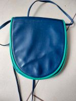 Tasche Handtasche blau grün weiches Leder Gianni Azzaretti Italy Bochum - Bochum-Nord Vorschau