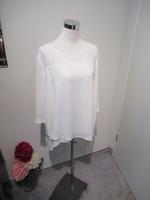 BETTY BARCLAY Edles Chiffon- Blusenshirt Viskose Weiß Gr. 46 Bayern - Unterhaching Vorschau