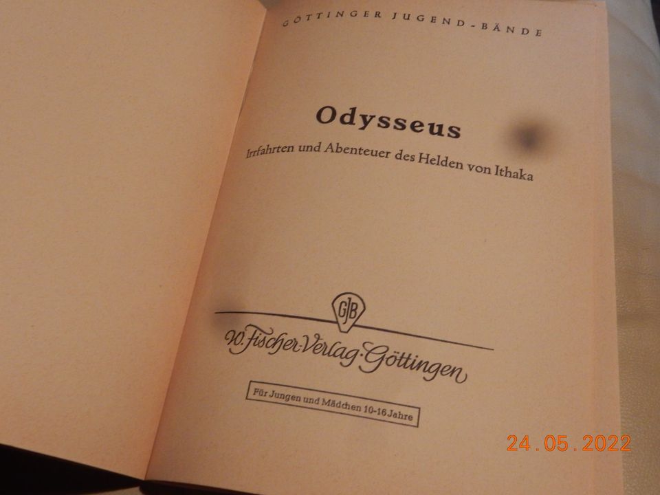 Buch : Die Irrfahrten des Odysseus/Göttinger Jugendbände in Olching