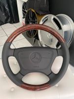 Mercedes-Benz Holz Leder Lenkrad Wurzelnuss mit ADS SL R129 München - Au-Haidhausen Vorschau