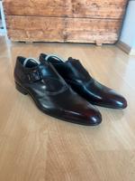 Hugo Boss Herren Schuhe schwarz rot Anzug Bräutigam Hochzeit 9 Hessen - Idstein Vorschau