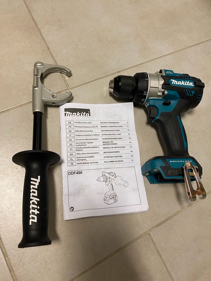 Makita DDF 486 Akku Bohrmaschine neu ohne Akku und Ladegerät in Krefeld