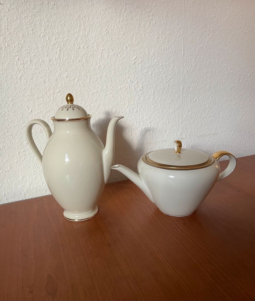 Tee, Kaffeekanne, Fürstenberg Fürstin, Jaeger-Bavaria - Vintage in Reiskirchen