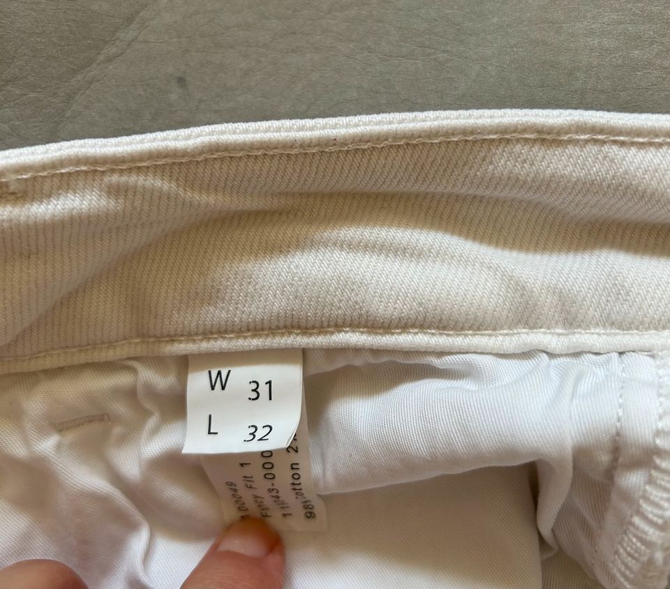 Damen Jeans von BITE Stockholm Creme weiß W31/L32 weites Bein in Bielefeld