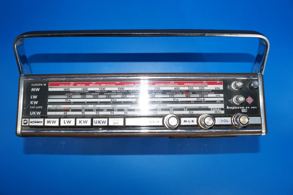 [9955] Telefunken Bajazzo TS 201 Vintage Kofferradio in Hockenheim