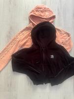 Adidas Velours zip jacket Nordrhein-Westfalen - Krefeld Vorschau