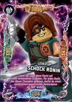 LEGO Ninjago- Level Up Schock Ronin - Trading Card Serie 6  Nr.86 Nordrhein-Westfalen - Lichtenau Vorschau