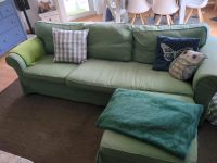 Ikea Couch EKTORP 3er-Sofa mit Récamiere Hakebo graugrün Bochum - Bochum-Süd Vorschau