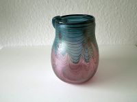 EISCH Glaskunst VASE lila-petrol mattiert 21cm signiert EISCH´86 Niedersachsen - Lüneburg Vorschau