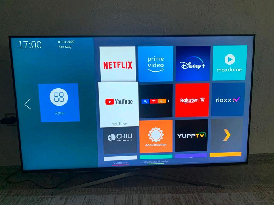 Hisense Smart TV H55U7A 55zoll ultra HD 4k ULED in Plettenberg