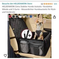 HELDENWERK Extra Stabiler Hunde Autositz Baden-Württemberg - Konstanz Vorschau