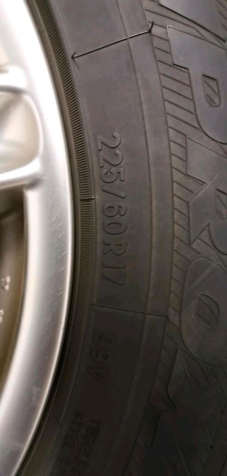 4 Reifen inkl Felgen 225/60 R17 in Weißenbrunn Kreis Kronach