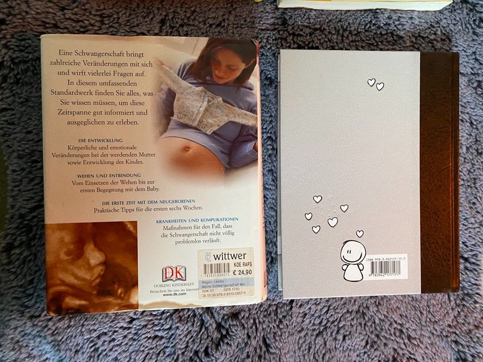 Paket Bücher Schwangerschaft Geburt Stillen Ratgeber Neu Tagebuch in Albstadt