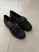 Chunky Loafer Catwalk Gr.37 Slipper wildleder wie Neu Hessen - Gießen Vorschau