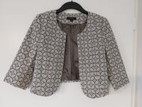 Comma Bolero 38 M Taupe Design Blazer Jacke Cropped Kurzjacke Niedersachsen - Jork Vorschau