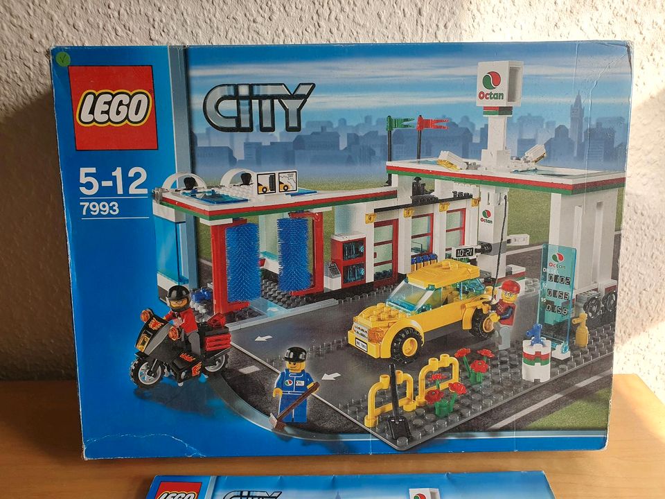 LEGO City 7993 "Tankstelle mit Waschanlage" - vollständig, OVP in Berlin