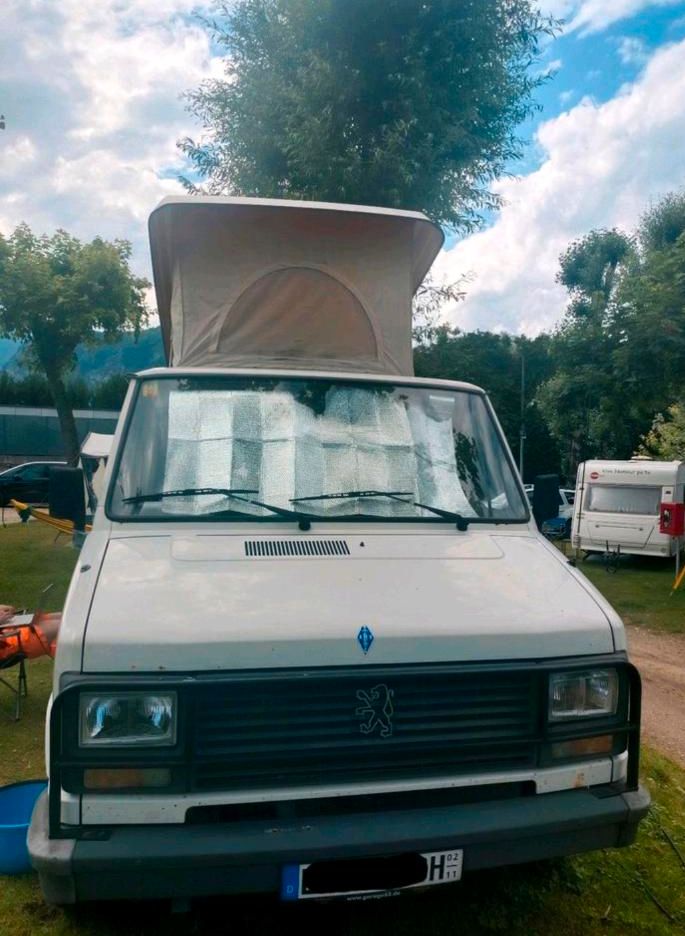 Camper Wohnmobil Peugeot J5 Oldtimer in Wendlingen am Neckar