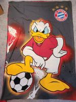 Original FC Bayern Bettwäsche mit Donald Duck Niedersachsen - Stuhr Vorschau