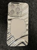 Iphone 15 pro case hulle in silber mit Spiegel Hessen - Hanau Vorschau