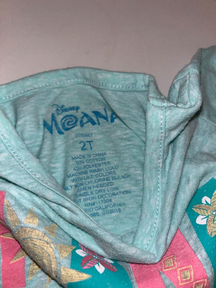 Disney Vaiana Moana T-Shirt Tommy Bahama Flamingo Top 2 Jahre 92 in ...