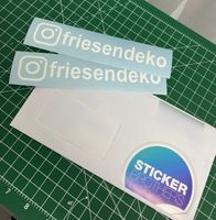 Eigene Sticker / Aufkleber / Plotts / Foliensticker versch Farben Niedersachsen - Stuhr Vorschau