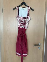 Dirndl mit Blumenaufdruc  und  Schürze Bayern - Steinkirchen Vorschau