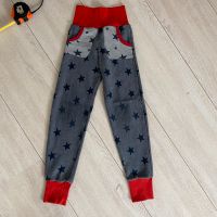 Handmade Joggers Gr. 116 122 128 Kuschelhose Sweat Dresden - Schönfeld-Weißig Vorschau