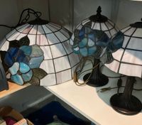 Pendellampe/Deckenlampe mit 2 Stehlampen Tiffany Hessen - Haiger Vorschau