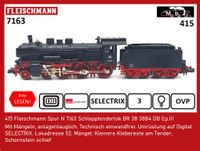 415 Fleischmann Spur N 7163 Schlepptenderlok BR 38 3884 DB Ep.III Hessen - Eschwege Vorschau