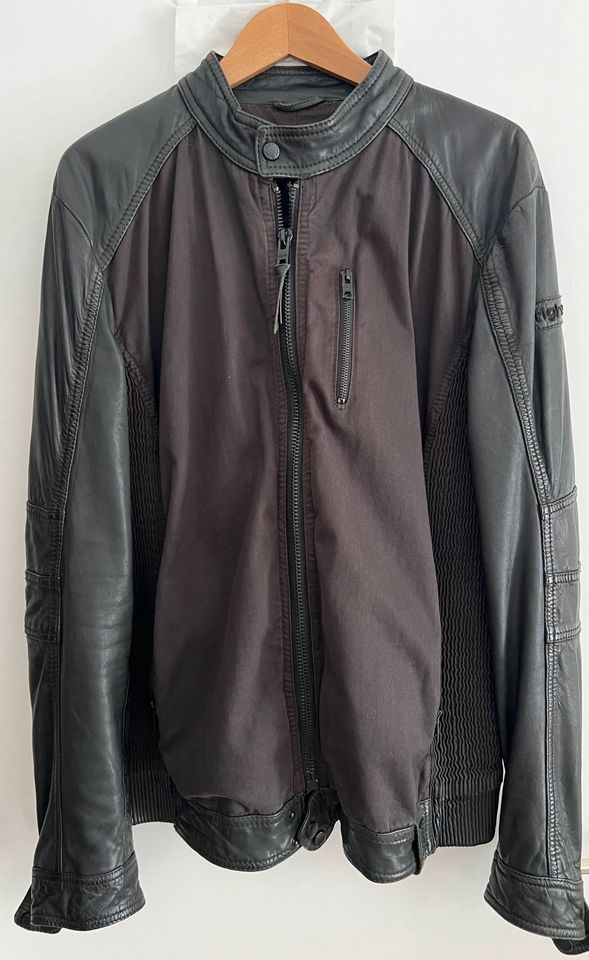 Tigha Leder/Stoff Jacke Gr. 2XL in Berlin