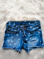 Hotpants,kurze Jeans Shorts,Gr. 104,H&M,denim,blau,Sterne,Mädchen Niedersachsen - Oyten Vorschau