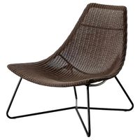 Ikea Rädviken Sessel dunkelbraun/schwarz Niedersachsen - Scheeßel Vorschau