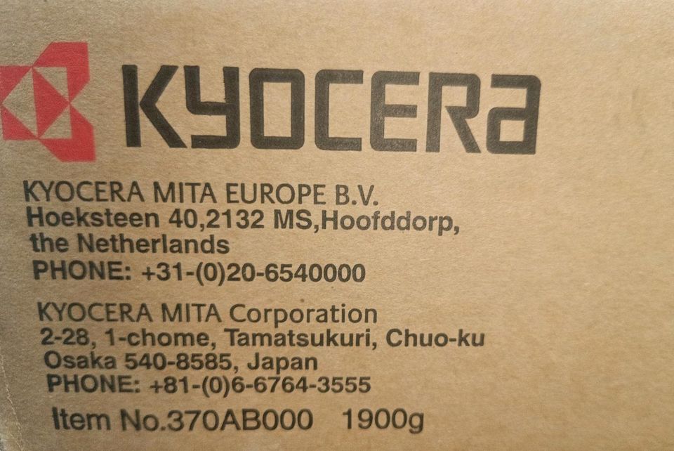 Original Kyocera Toner (A) in Schwerin