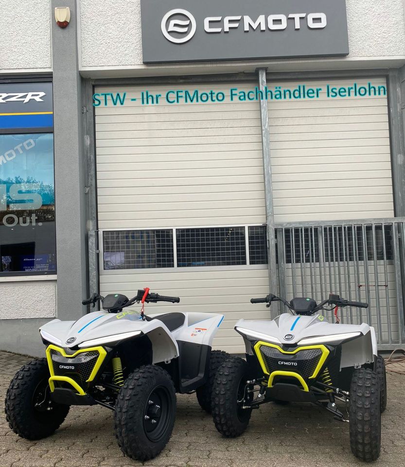 CFMoto CForce 110 EV,100% Elektro Kinderquad, sofort verfügbar in Iserlohn