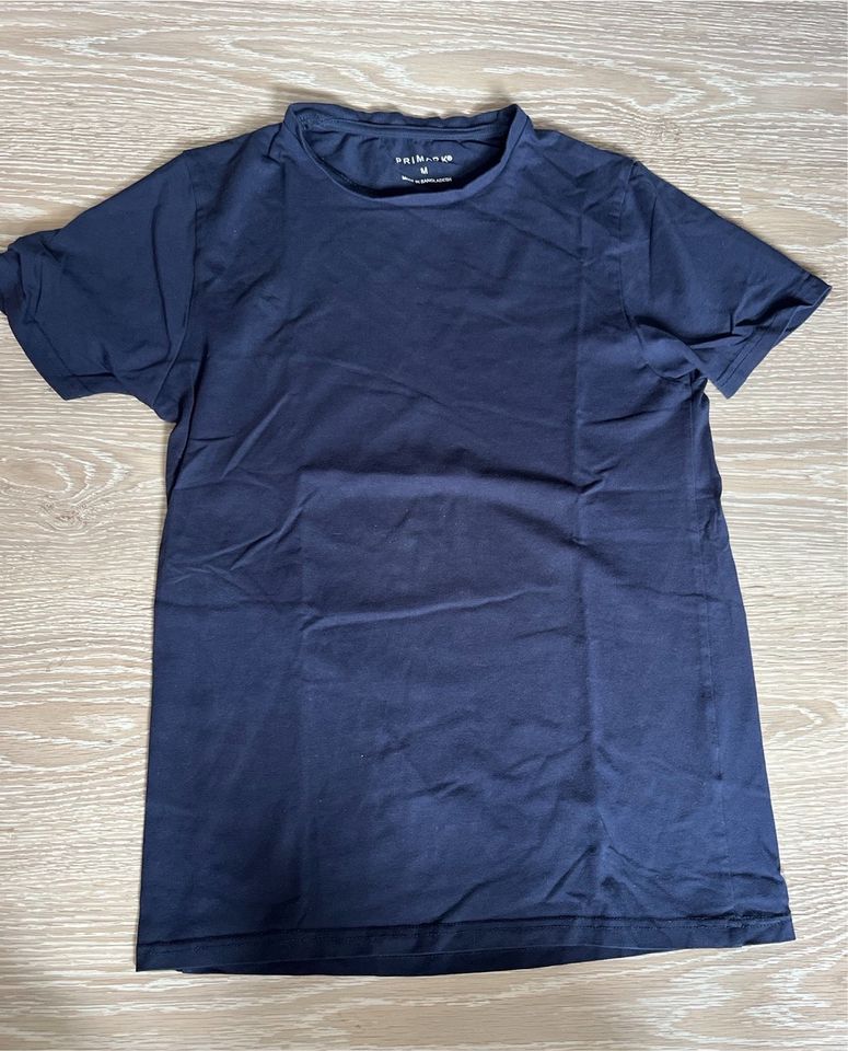 Primark Basic T-Shirt Herren Größe M blau **TOP** in Laupheim