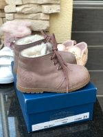 Zeccino doro‼️Lammfell Leder Stiefel gefüttert Gr.21 Top‼️ Frankfurt am Main - Eckenheim Vorschau