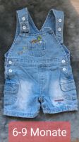 Gr. 6-9 Monaten (68) kurze Jeans Latzhose Nordrhein-Westfalen - Mönchengladbach Vorschau