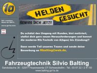 Wir stellen ein: Kfz-Mechaniker / Kfz-Mechatroniker (m/w/d) Sachsen - Hoyerswerda Vorschau