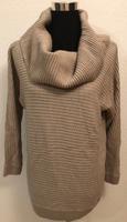Strickkleid beige mit großem Kragen H&M Bayern - Bürgstadt Vorschau