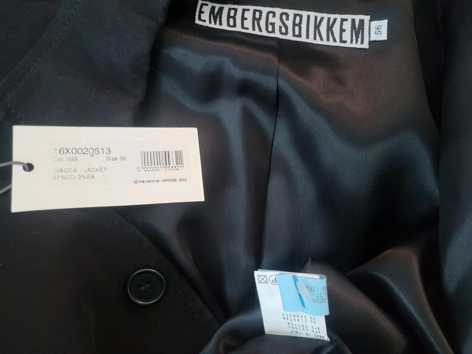 DIRK BIKKEMBERGS sportliches Jacke/Sakko, Gr.56/54 3XL Italy Orig in Hamburg