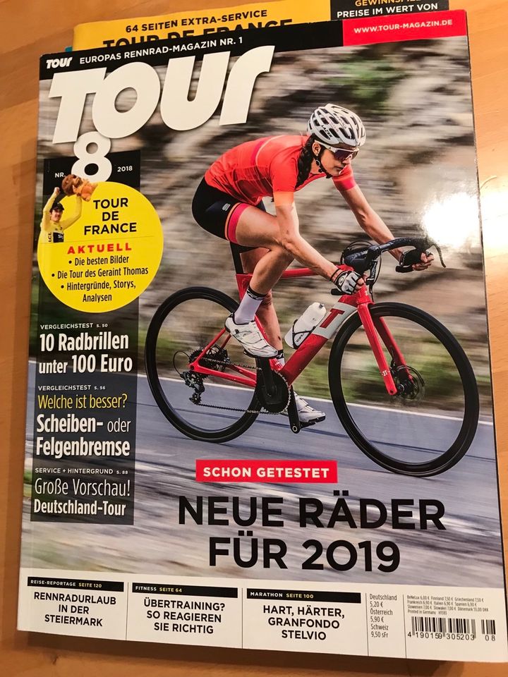 Tour - Das Rennrad-Magazin Nr. 1 Jhg. 2018 immer noch lesenswert in Frankfurt am Main