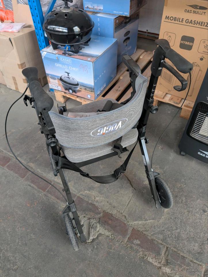 Faltbarer leichter Rollator mi Ergonomischer, 4 Rad Neu in Braunschweig