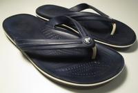 Crocs Flips Gr. 42/43 M9 W11 Blau Badeschuhe München - Berg-am-Laim Vorschau