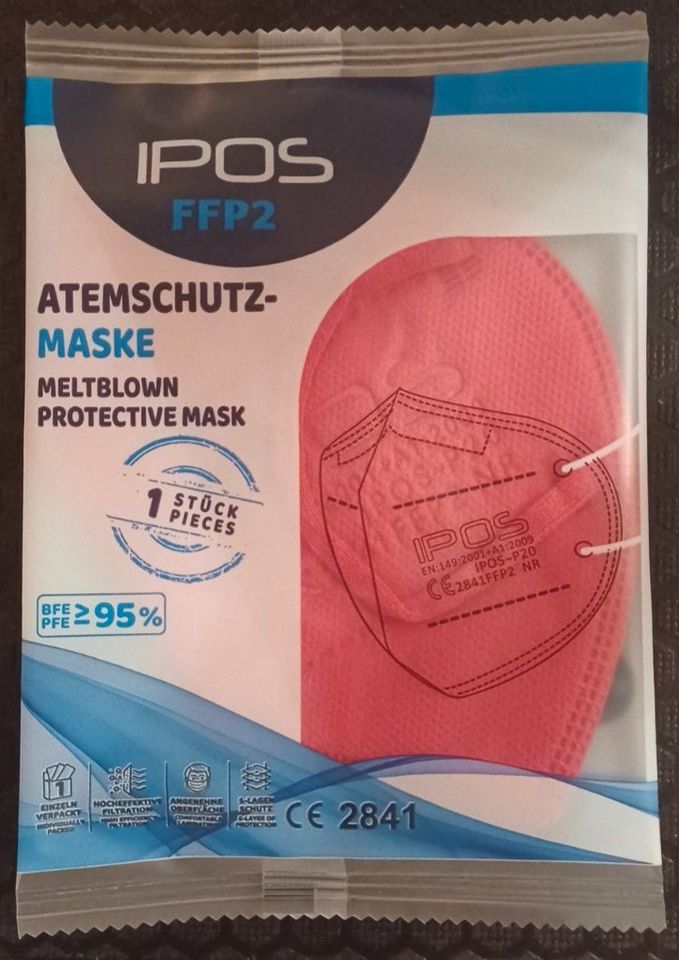 FFP2 Masken günstig abzugeben (bis zu 57 Stück!) Halbmasken N95 in Rostock