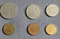 Kleine Münz-Sammlung (6 Stück) Deutsche Mark und Pfennige Nordrhein-Westfalen - Leverkusen Vorschau