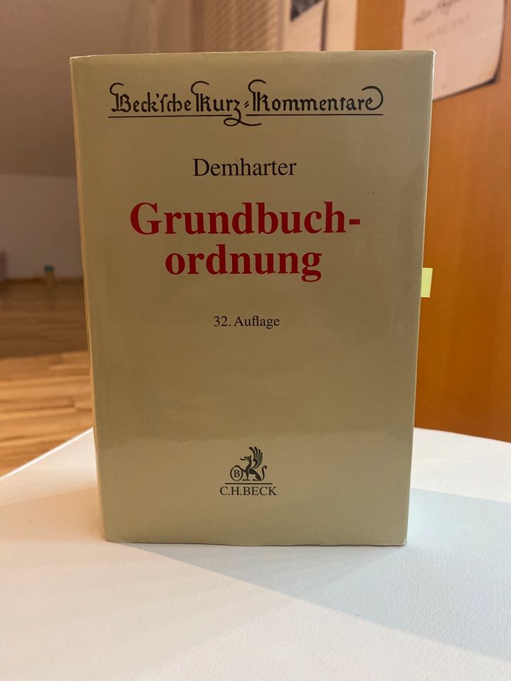 Demharter Grundbuchordnung Kommentar 32. Auflage 2021 - C.H.BECK in Nürnberg (Mittelfr)