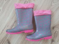 Gummistiefel Gr. 34 grau pink Harburg - Hamburg Hausbruch Vorschau