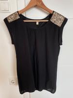⭐️NEUWERTIG⭐️ Blusen Shirt, Esprit, Pailletten, schwarz, gold, 34 Rheinland-Pfalz - Weitersburg Vorschau