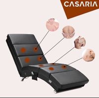 Casaria Relaxliege London Anthrazit mit Massage- & Heizfunktion Hessen - Nieste Vorschau